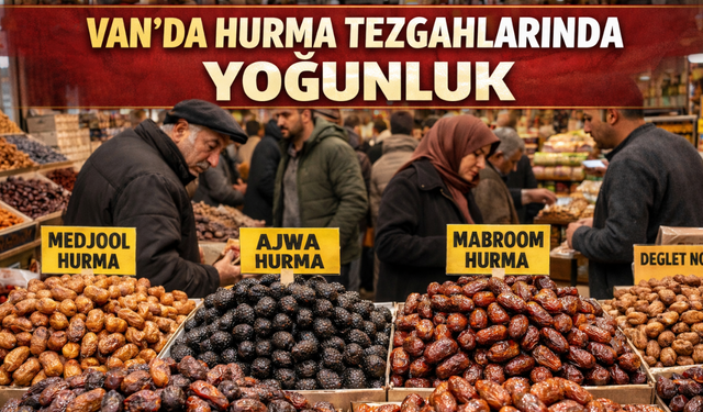 Sofraların Gözdesi Hurma Tezgahlarda Yoğunluk Oluşturdu