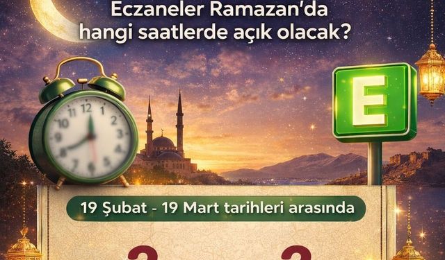 Vanlılar Dikkat! Eczaneler Ramazan’da Hangi Saatlerde Açık Olacak?