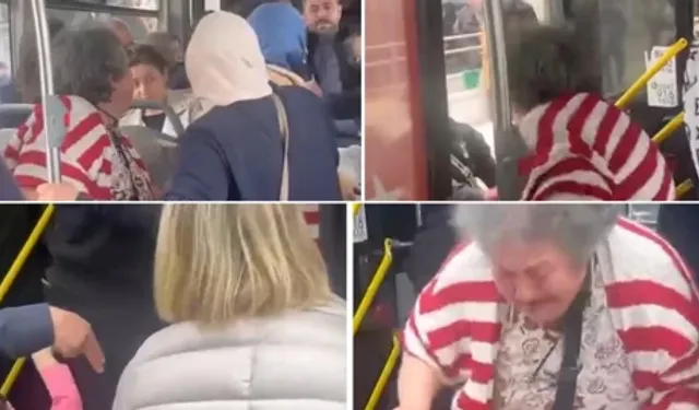 Kadınlar Arasında Otobüste Yer Kavgası: Şoförün Kolunu Isırdılar!