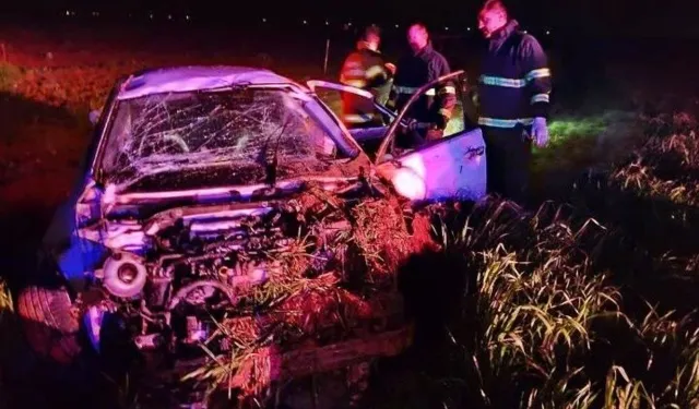 Otomobil Şarampole Yuvarlandı:  Ölü Ve Yaralılar Var!