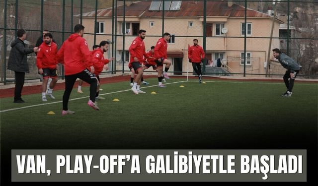 İpekyolu Belediye Gençlikspor Play-Off’a Galibiyetle Başladı