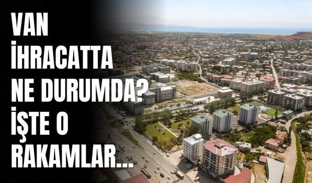 Van İthalat ve İhracatta Ne Durumda? İşte O Rakamlar...