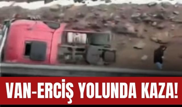 Van-Erciş Yolunda Kaza!