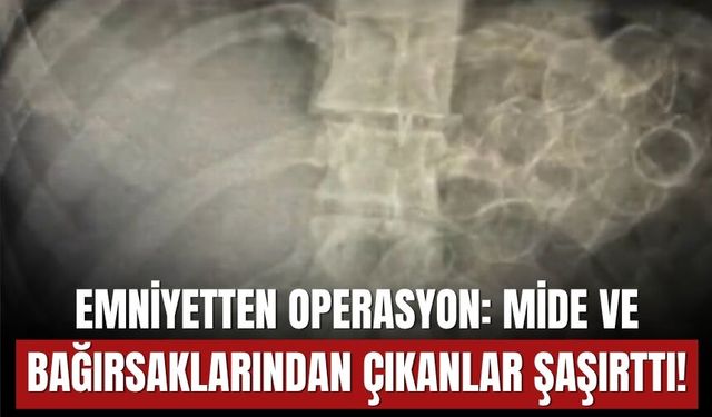 Bingöl’de Mide ve Bağırsağında Uyuşturucu Taşıyan 3 Şüpheli Tutuklandı