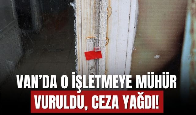 Van Tuşba’da Hijyen Denetimi: Eksiklik Tespit Edilen Fırın Mühürlendi