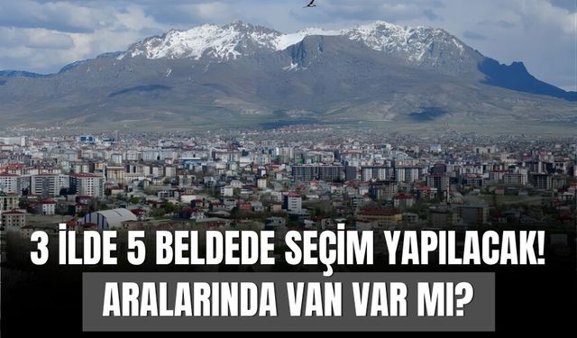 YSK Duyurdu: Tokat, Gümüşhane Ve Nevşehir’de Seçim Yapılacak