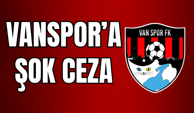 PFDK’dan Vanspor’a Şok Ceza: 110 Bin TL