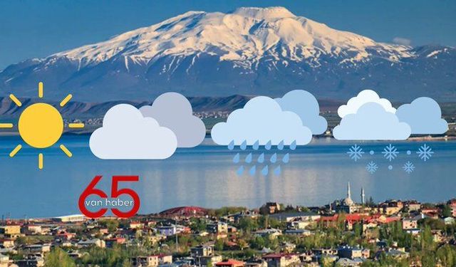 Van ve İlçelerinde 1 Haftalık Hava Durumu (2-8 NİSAN 2026)