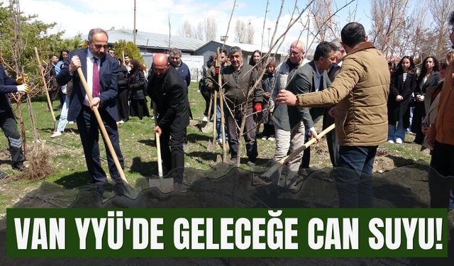 Van YYÜ'de Geleceğe Can Suyu!
