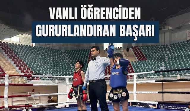 Vanlı Öğrenciden Gururlandıran Başarı