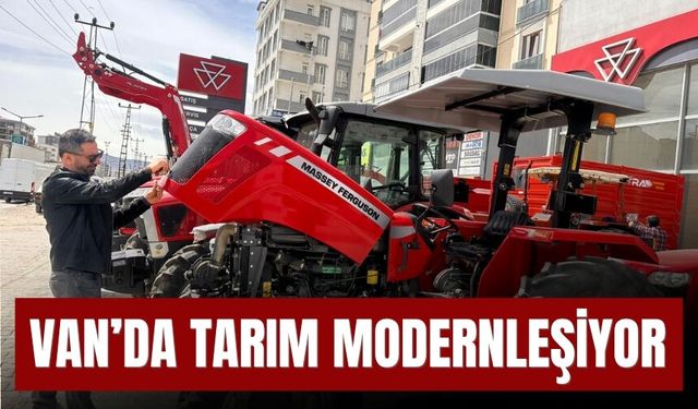 Van’da Tarım Modernleşiyor