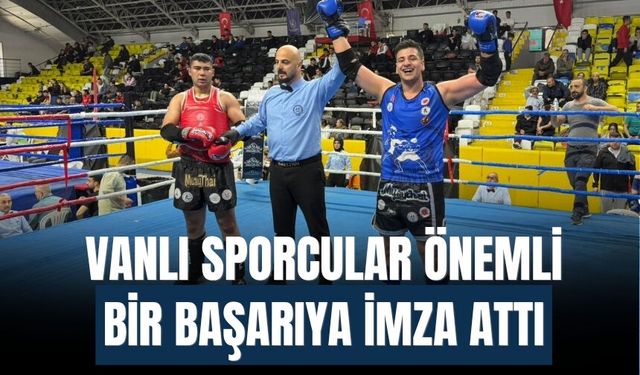 Vanlı Sporcular Önemli Bir Başarıya İmza Attı