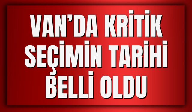 Van Esnaf ve Sanatkârlar Odaları Birliği’nin Seçim Tarihi Açıklandı