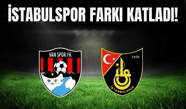 İstanbulspor Farkı Katladı!