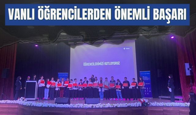 Van Muradiye’de Öğrenciler TÜBİTAK Yarışmasında Derece Elde Etti