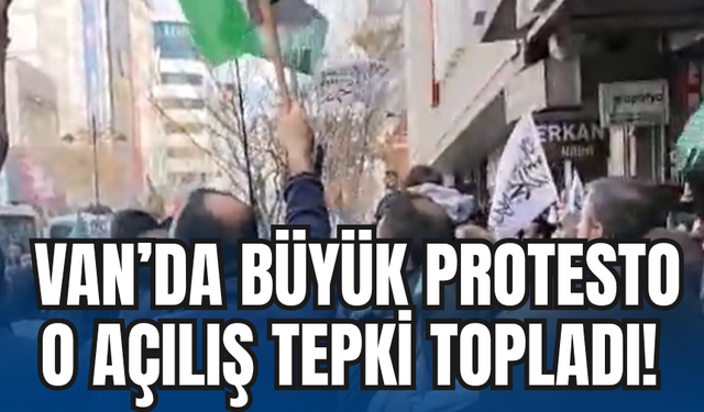 Van’da Boykot Öfkesi Sokağa Taştı!
