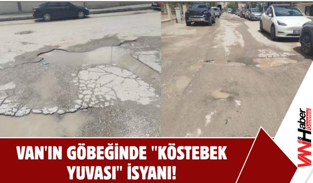 Van İpekyolu’nda Yol İsyanı!