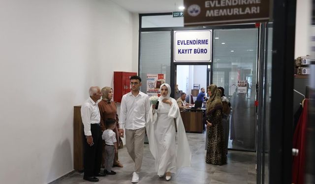 Nikah Salonlarında 26.06.2026 Yoğunluğu