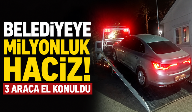 Manavgat Belediyesi'nde Milyonluk Haciz: 3 Makam Aracı Yediemine Çekildi
