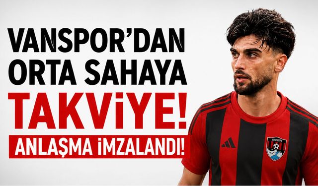 Vanspor'dan Orta Sahaya Tecrübeli Takviye! Jurgen Bardhi Resmen İmzayı Attı