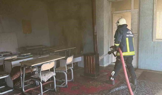 Van’da Kur’an  Kursunda Yangın!