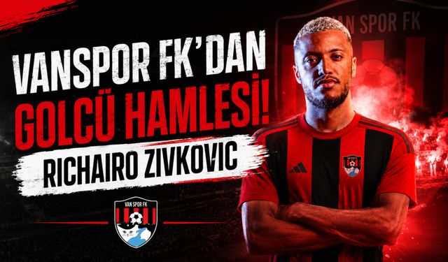 Vanspor FK'dan Golcü Hamlesi! Richairo Zivkovic