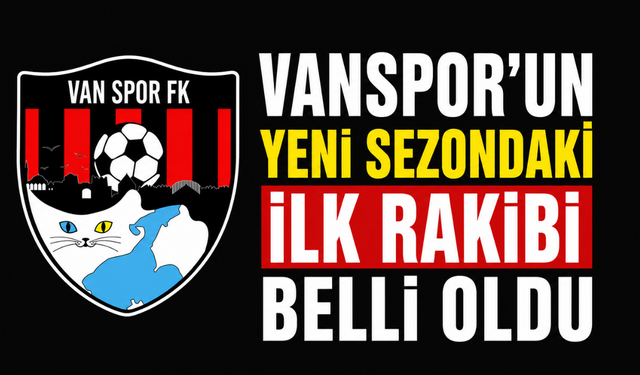 Vanspor'un  yeni sezondaki ilk rakibi Kayserispor   oldu!