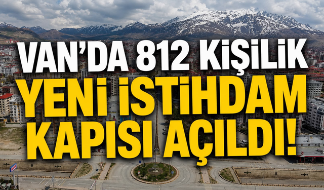 Van’da Okul Bahçe Görevlisi Kontenjanı Belli Oldu: 812 Kişi Alınacak!