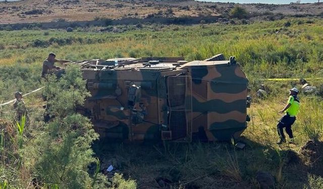 Iğdır’da askeri araç devrildi: 1 asker şehit, 2 asker yaralı