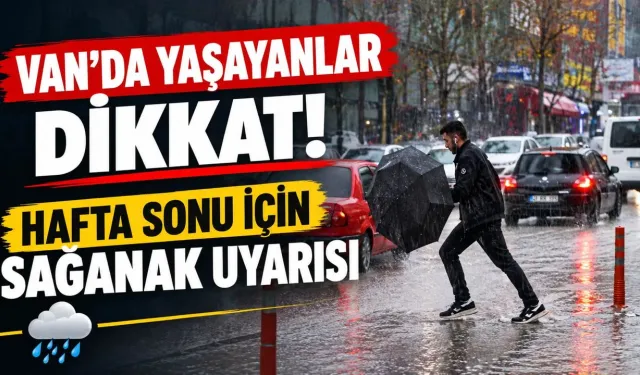 Van’da hava değişiyor! Vatandaşlar dikkat, yağış geliyor