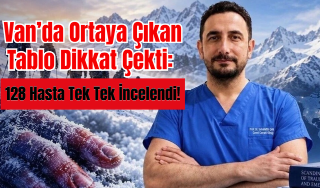 Van’da Ortaya Çıkan Tablo Dikkat Çekti: 128 Hasta Tek Tek İncelendi!