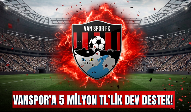 Vanspor’a 5 Milyon TL’lik Dev Destek! LEDA Group’tan Kulübe Güçlü Katkı