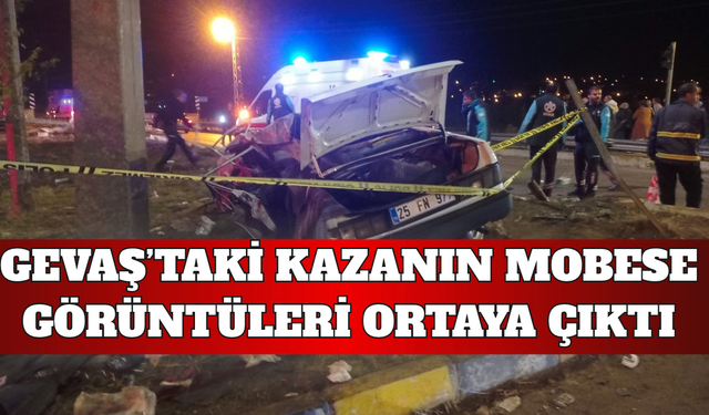Van’da 2 Kişinin Hayatını Kaybettiği Kazanın Görüntüleri Ortaya Çıktı