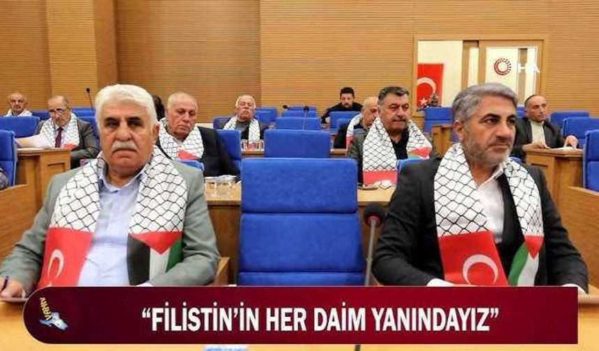 “Filistin’in her daim yanındayız”