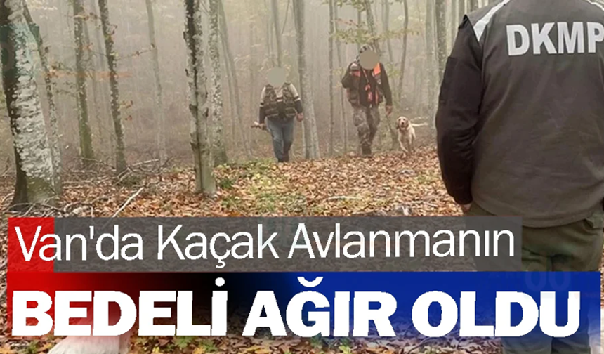 Van'da Kaçak Avlanmaya Rekor Ceza