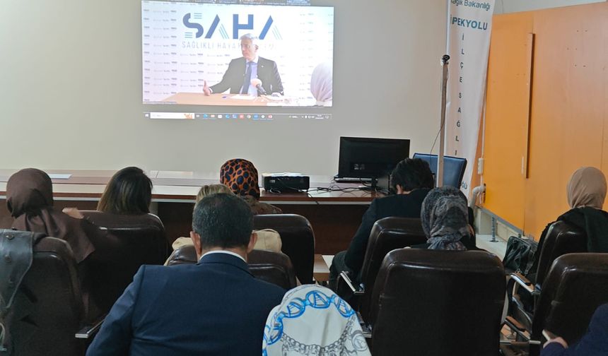 Van’da SAHA Programı Eğitimleri Başladı