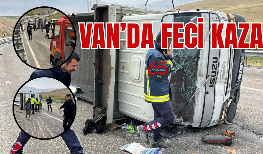 Van Gürpınar karayolunda feci kaza: Yaralı var!
