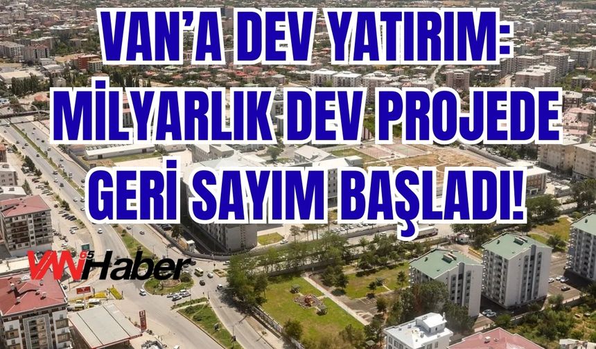 Van’da 10 Milyarlık Şehir Hastanesi İçin İlk Kazma Vuruldu!