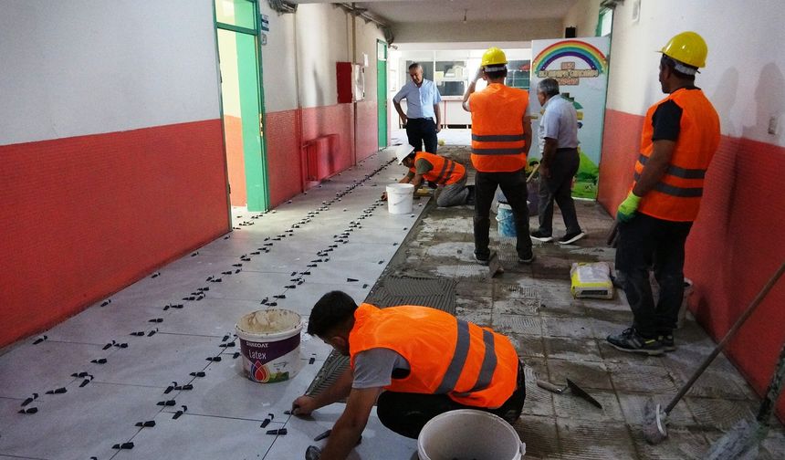 Van’da okullar yeni döneme hazırlanıyor!