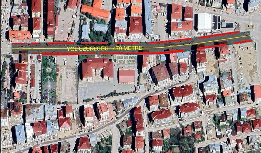 Mareşal Fevzi Çakmak Caddesi Yenileniyor