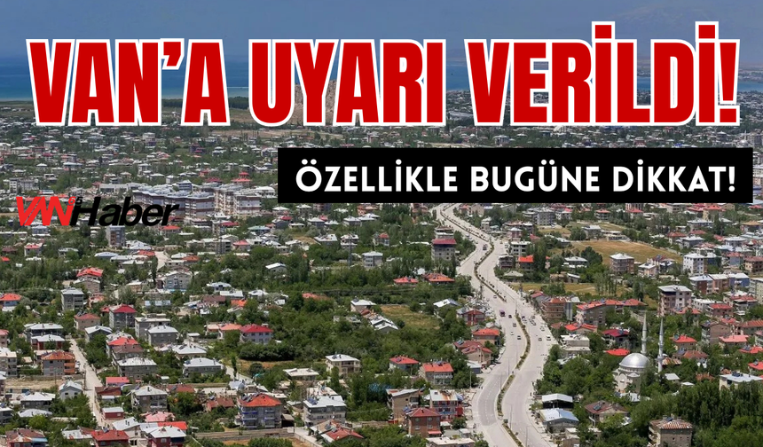 Van’da Bugün Sağanak Yağış: Önümüzdeki 5 Günün Hava Durumu Açıklandı
