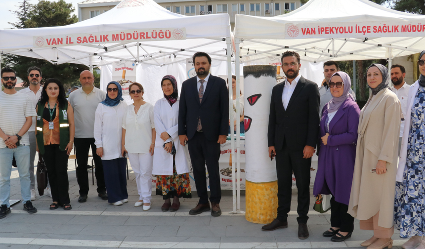 Van’da Sigara Timi Sokaklarda