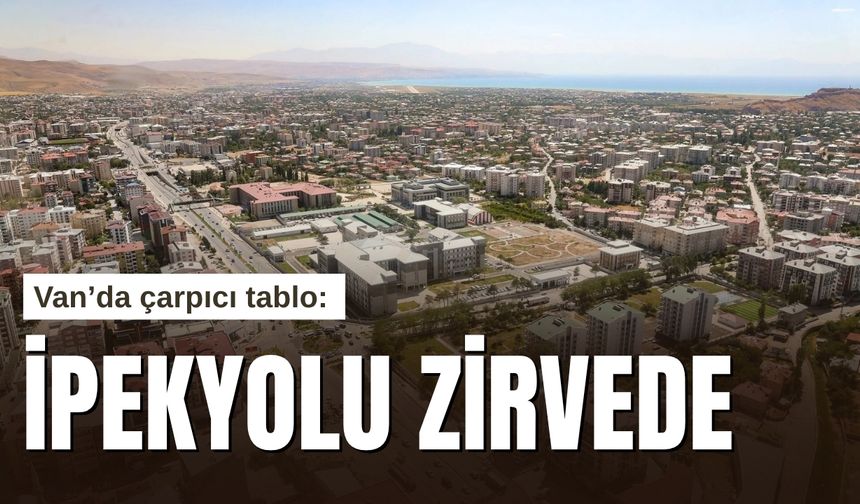 Van’da Çarpıcı Tablo: İpekyolu Zirvede
