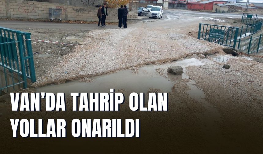 Van Tuşba’da Ulaşım Güvenli Hale Geldi