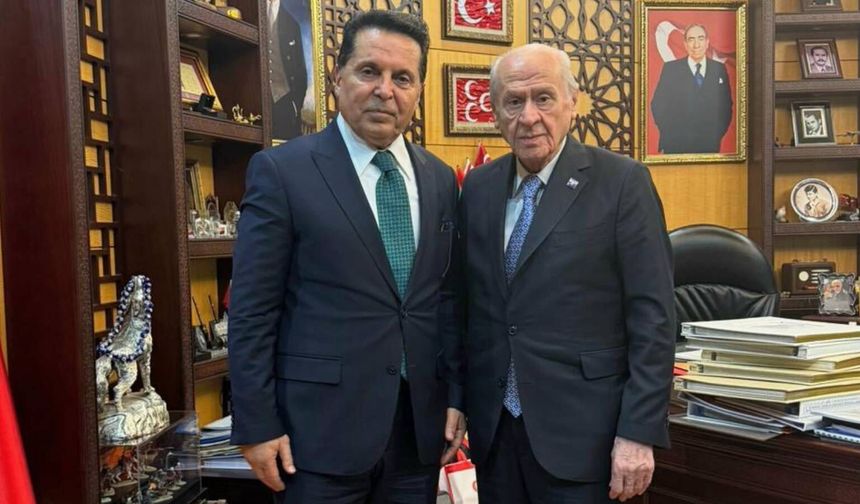 Vanlı Belediye Başkanı Ahmet Özer’in  Bahçeli Ziyaretinde Neler Konuşuldu?