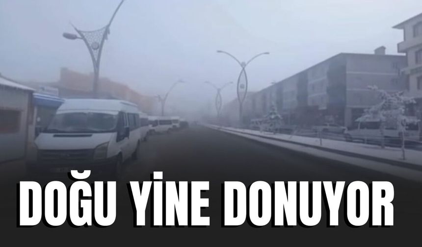 Türkiye’nin En Soğuk Noktası Tekman: Termometreler -15,6’yı Gösterdi