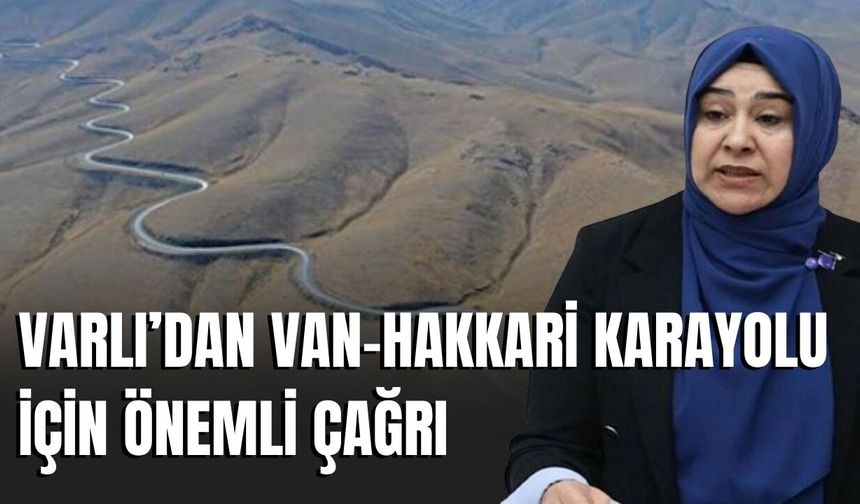 Varlı’dan Van-Hakkari Karayolu İçin Önemli Çağrı