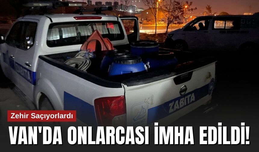 Van Edremit'te Kaçak Yoğurt İmalathanesine Baskın