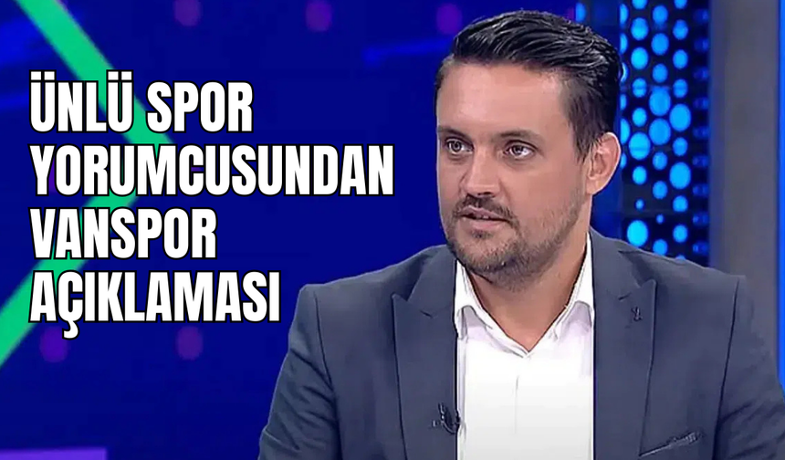 Ünlü Spor Yorumcusundan Vansporlu Cedric’e Övgü