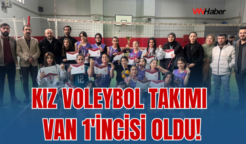 Edremit Belediyesi Midi Kız Voleybol Takımı İl Şampiyonu Oldu